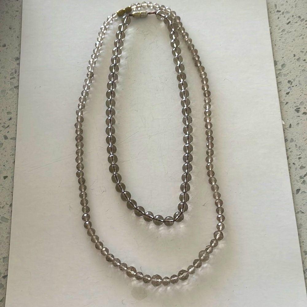 Crystal necklaces